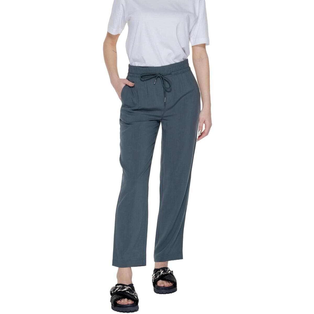 Women's Pants Street One Green