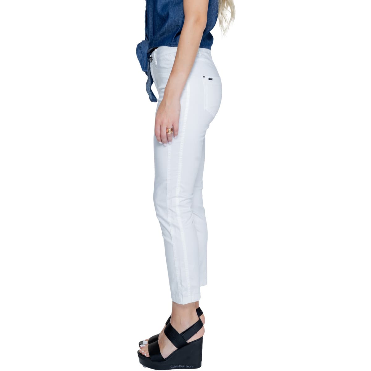 Women's Pants Street One White