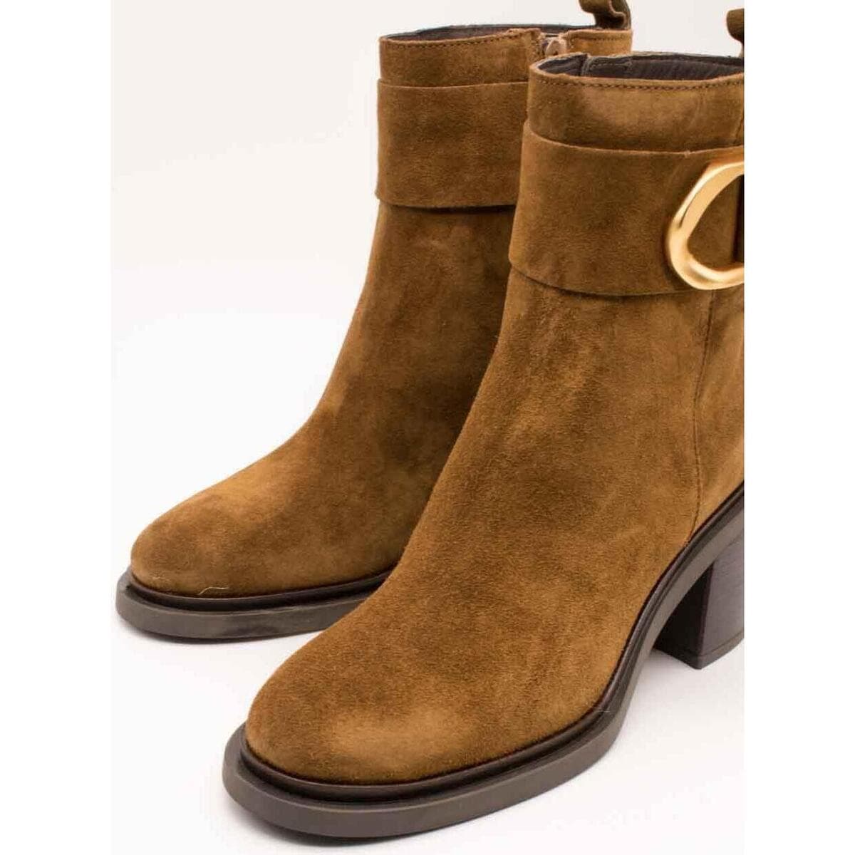 Women's Ankle Boots Alpe Brown