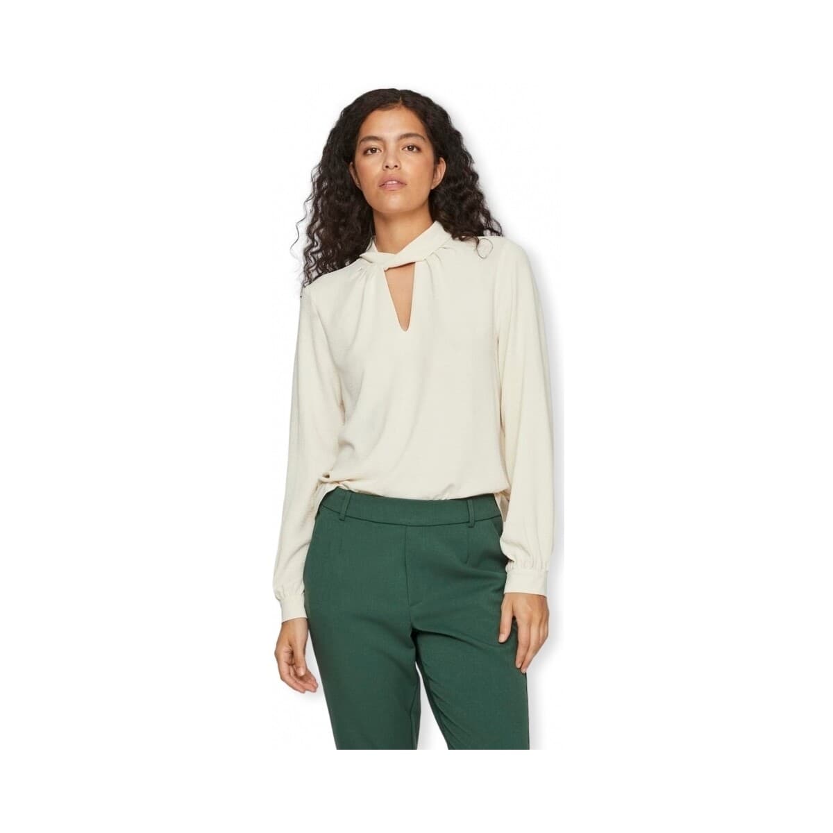 Women's T-Shirts Vila White