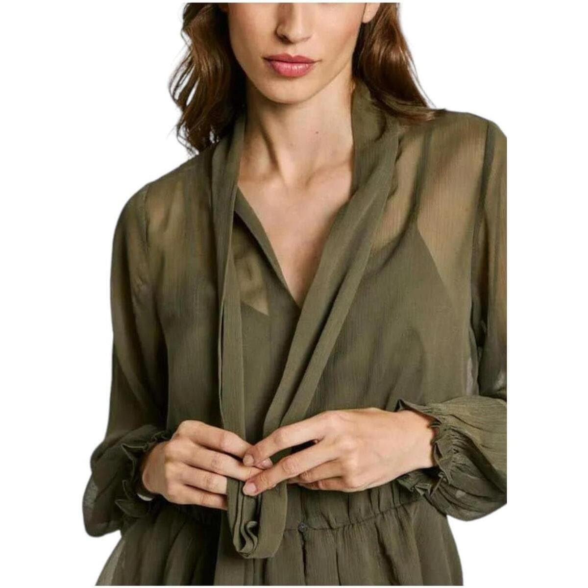 Women's T-Shirts Pepe Jeans Green