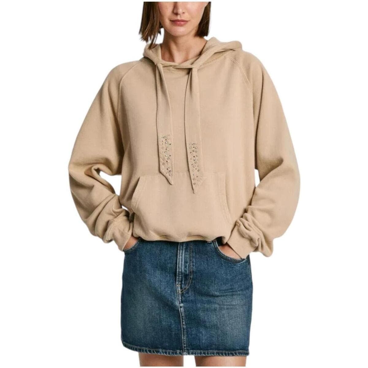 Women's Sweatshirts Pepe Jeans Beige