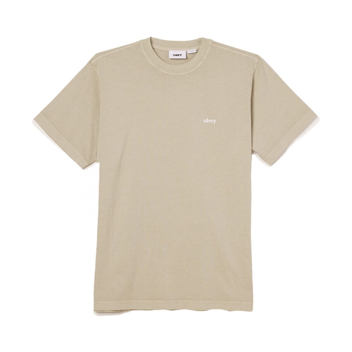 T-shirts & Polos Obey Lowercase pigment tee ss