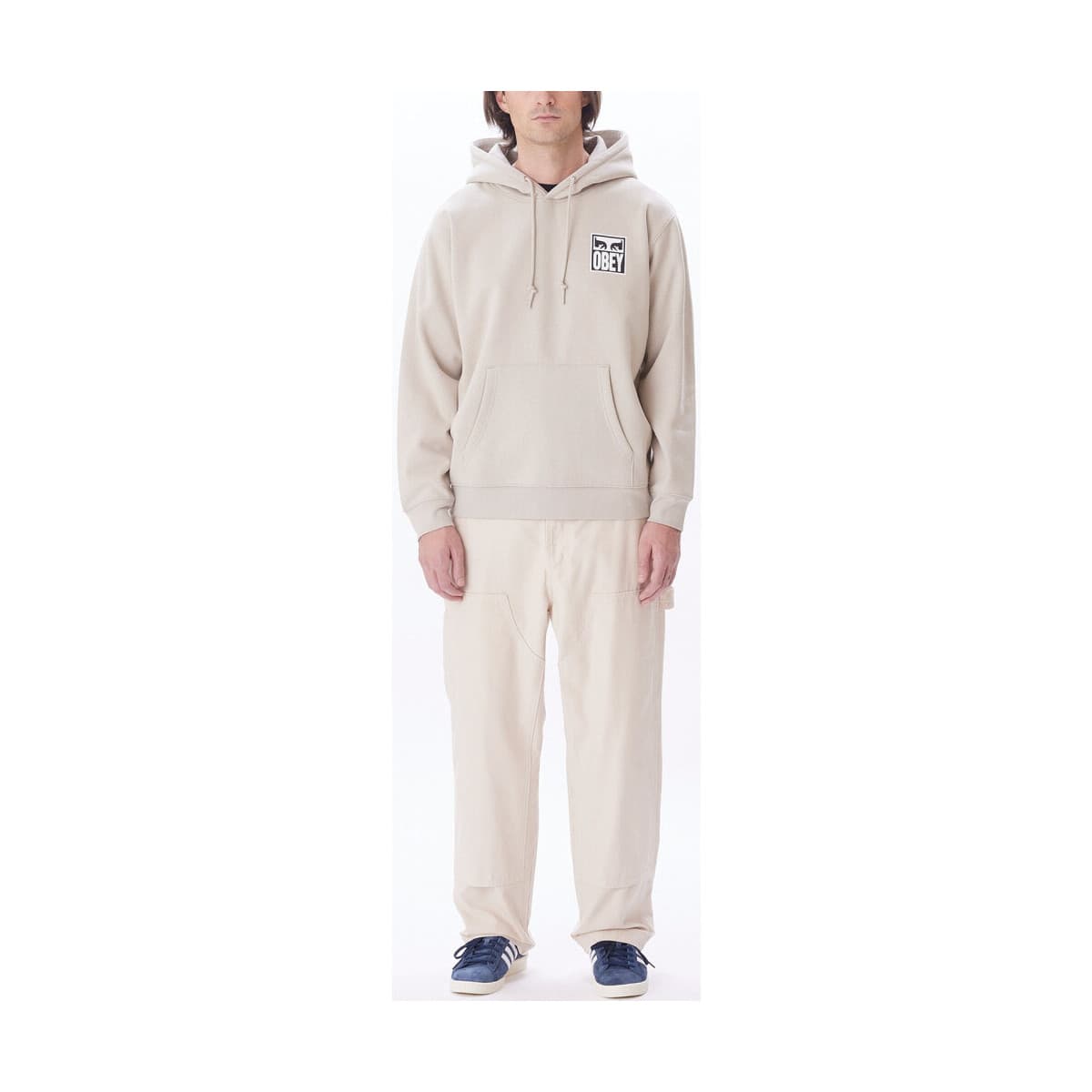 Men's Sweatshirts Obey Gray