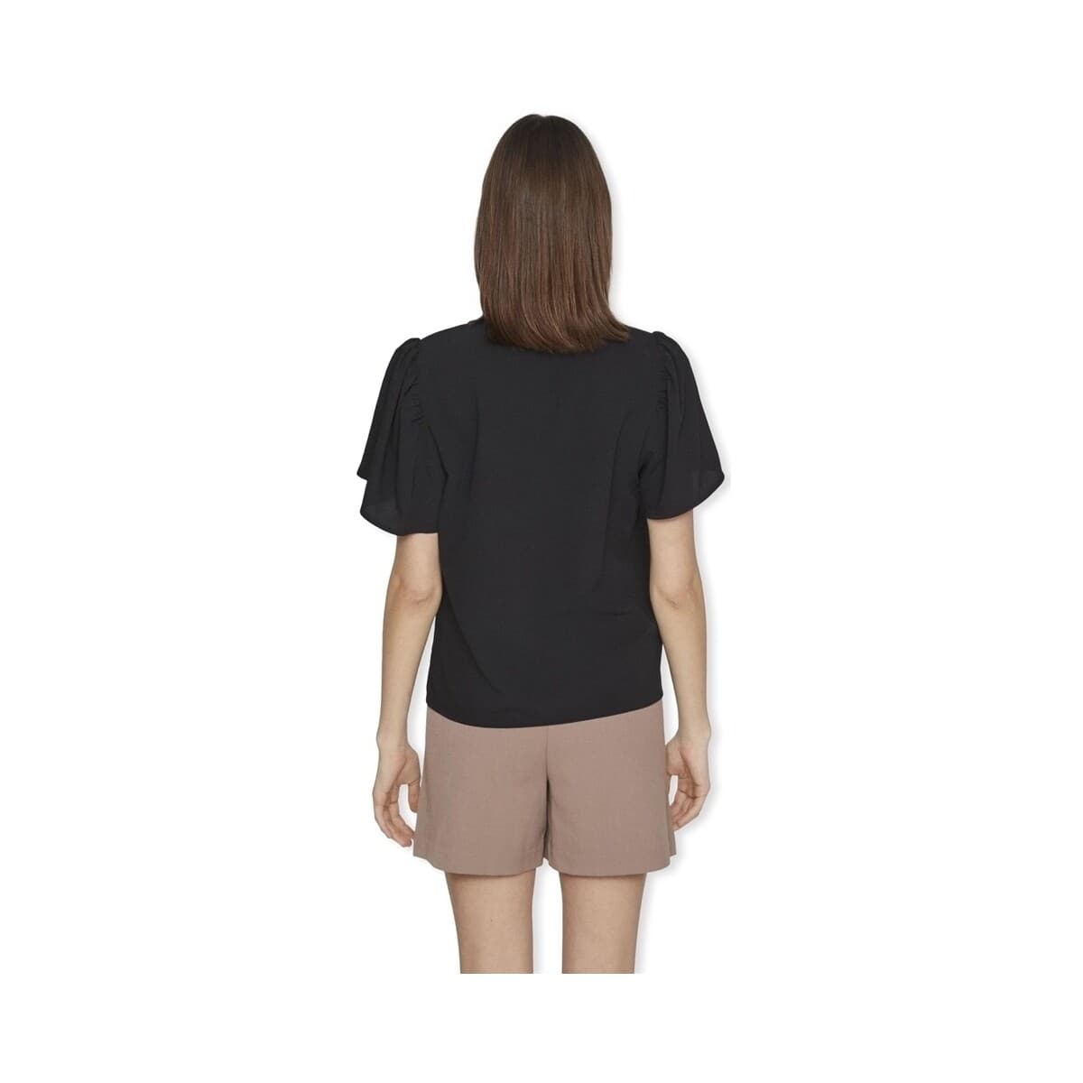 Women's T-Shirts Vila Black
