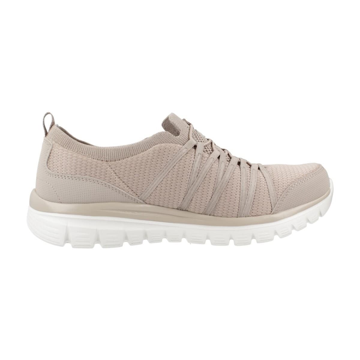 Women's Sports Shoes Skechers Beige