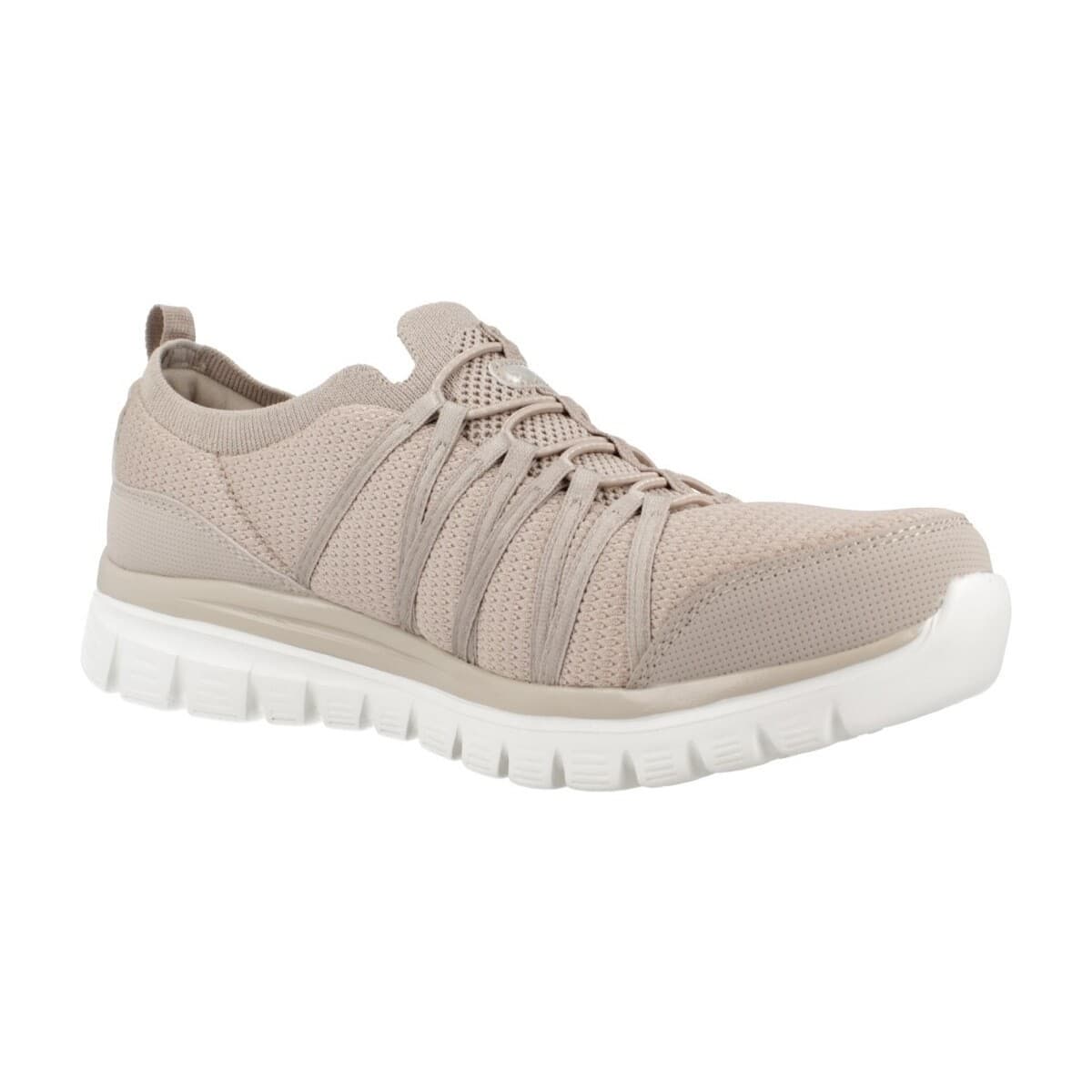 Women's Sports Shoes Skechers Beige