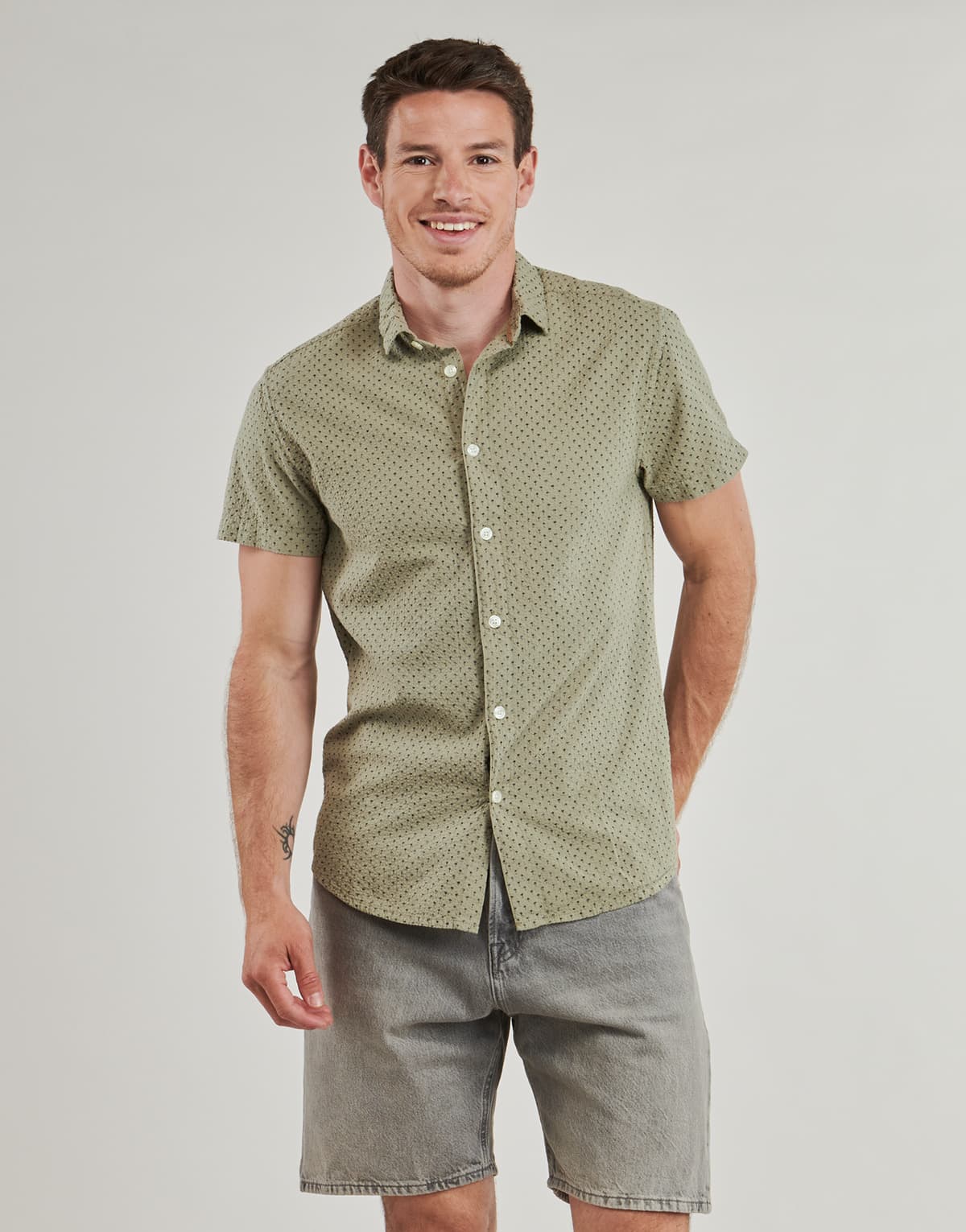 Men's Shirts Deeluxe Khaki