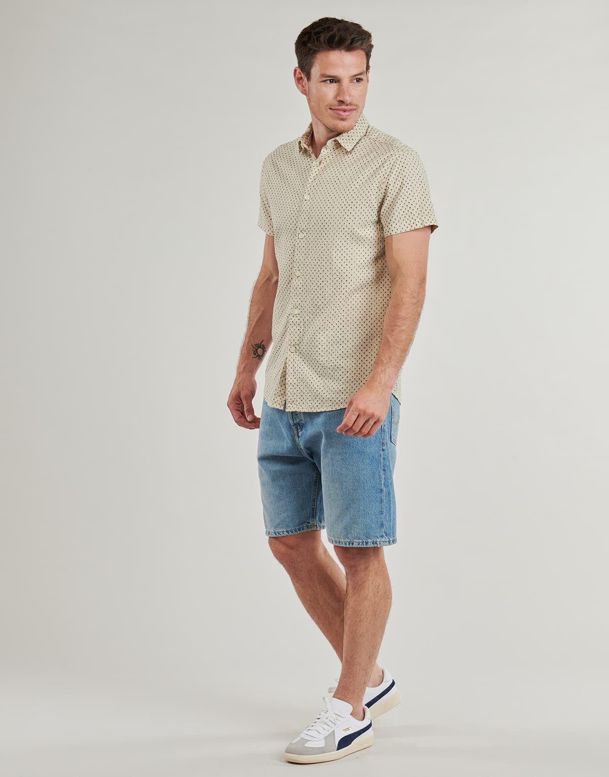 Men's Shirts Deeluxe Beige