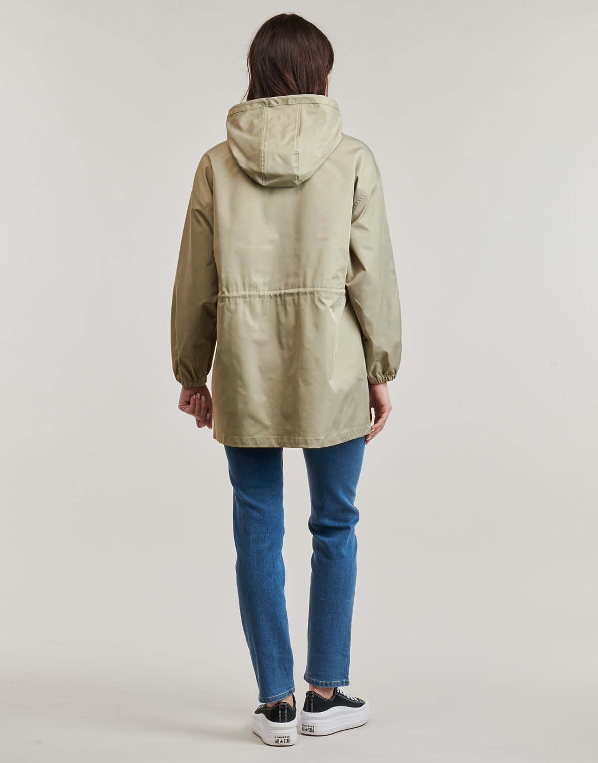 Women's Parkas Deeluxe Khaki