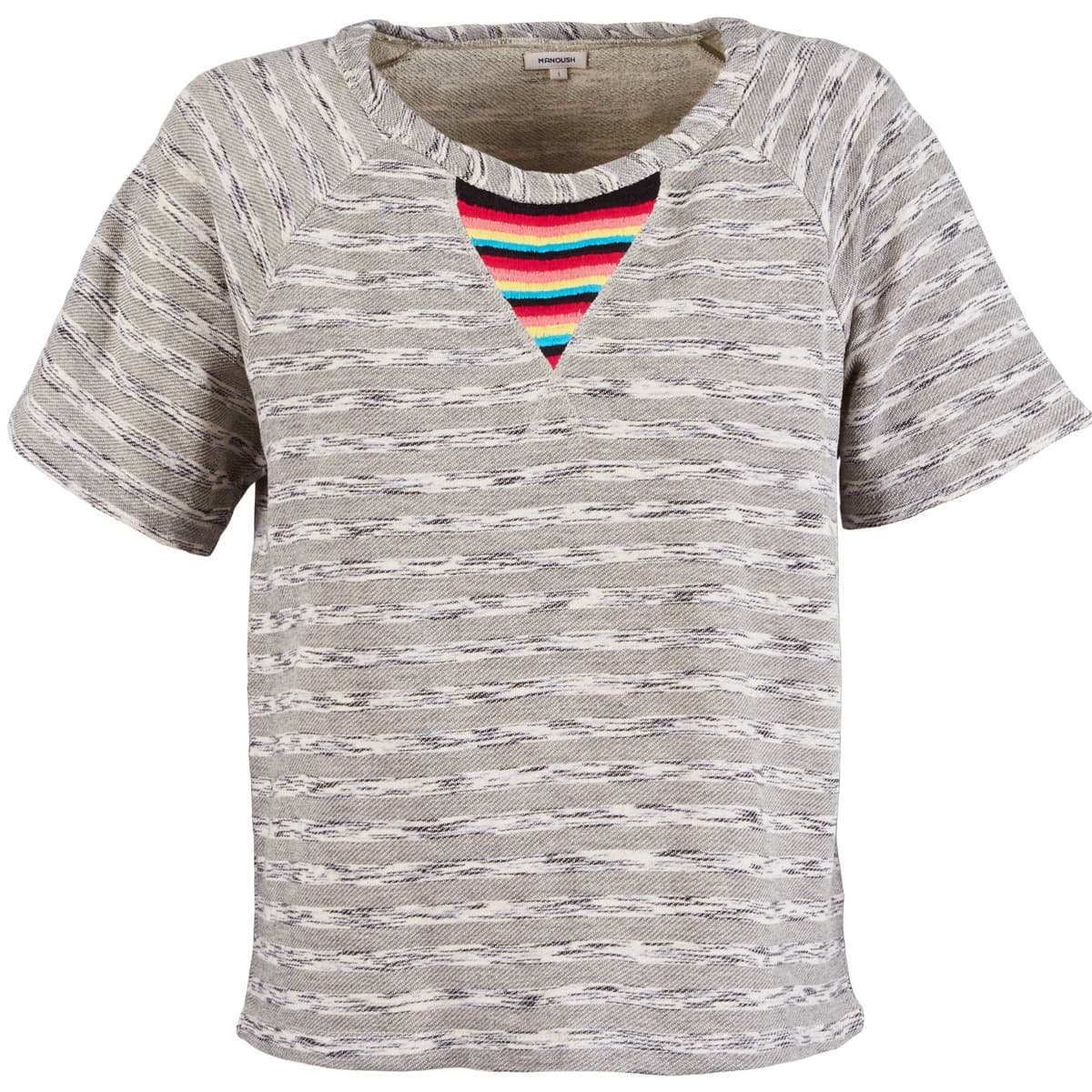 Women's Sports T-Shirts Manoush Gray