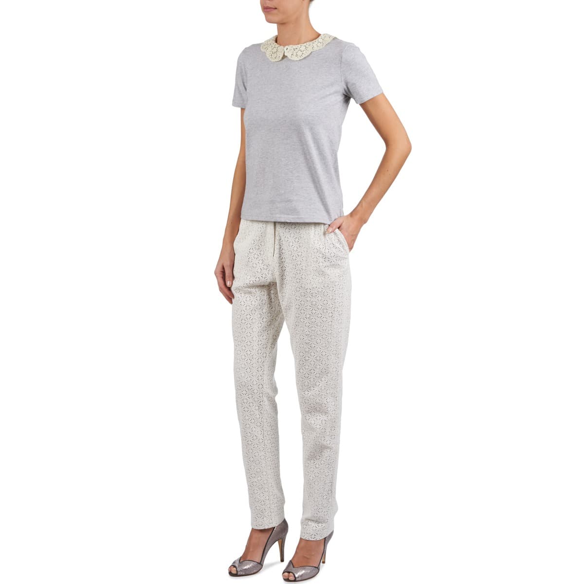 Women's Pants Manoush White