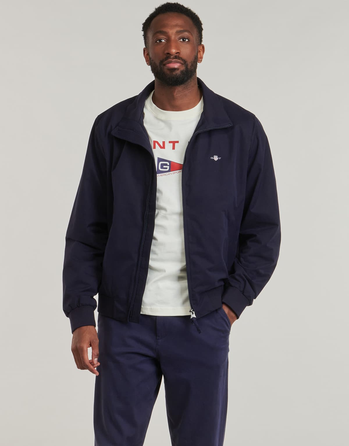Men's Jackets Gant Blue