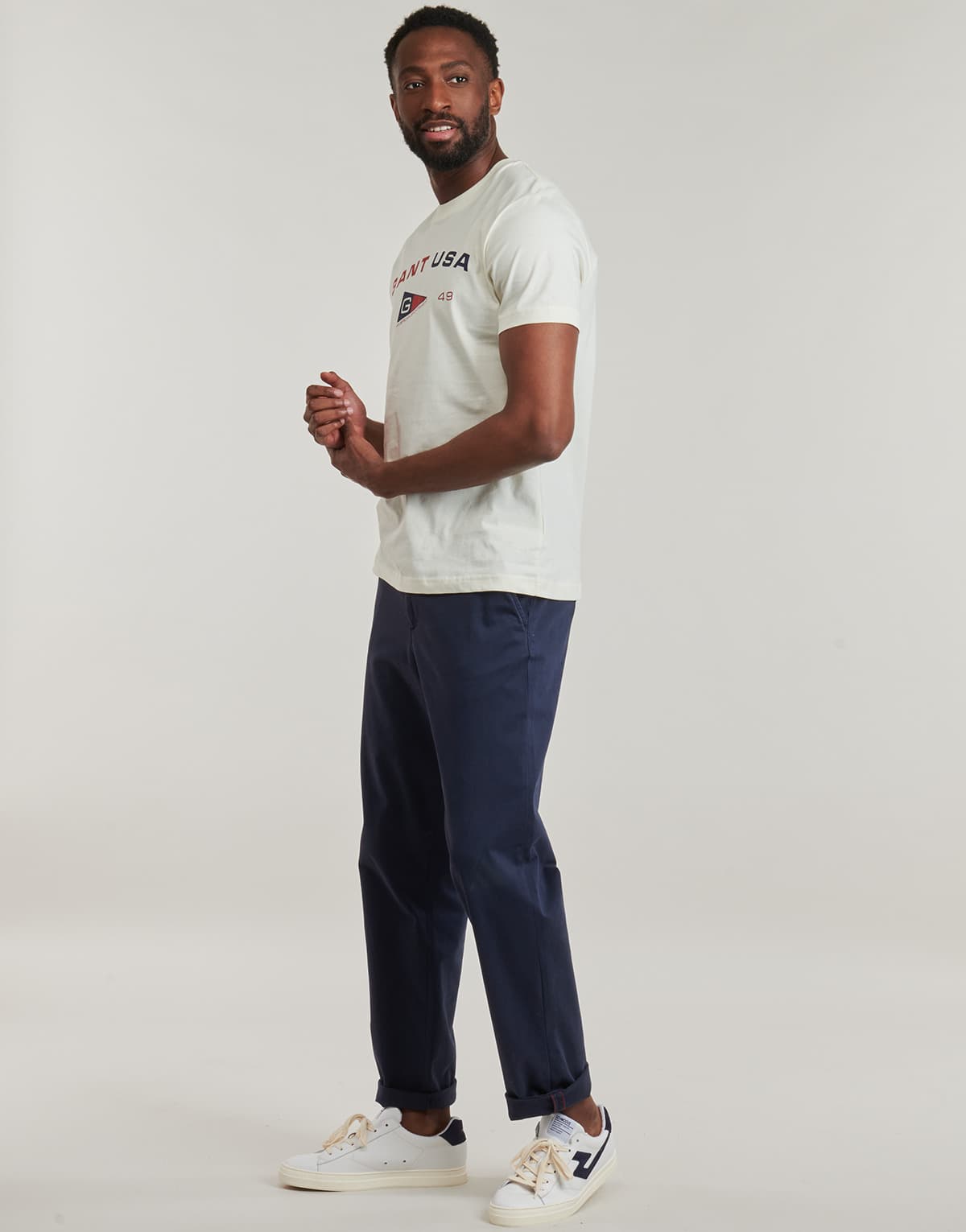 Men's T-Shirts Gant White