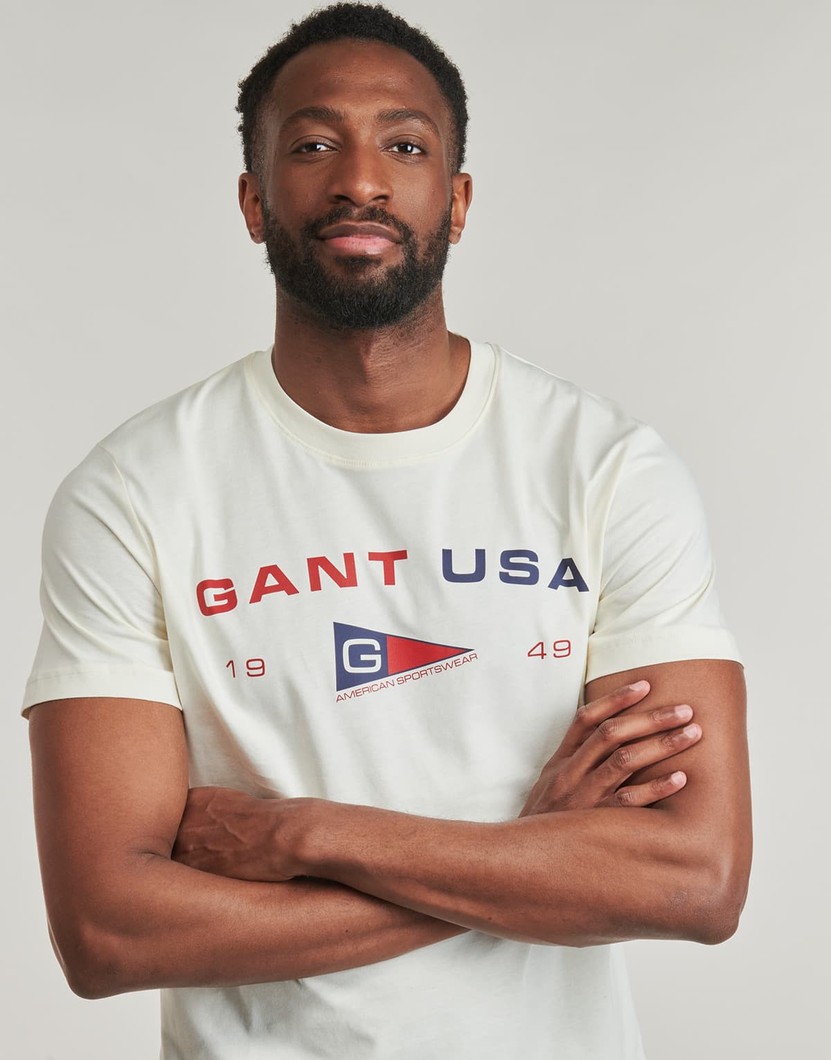 Men's T-Shirts Gant White