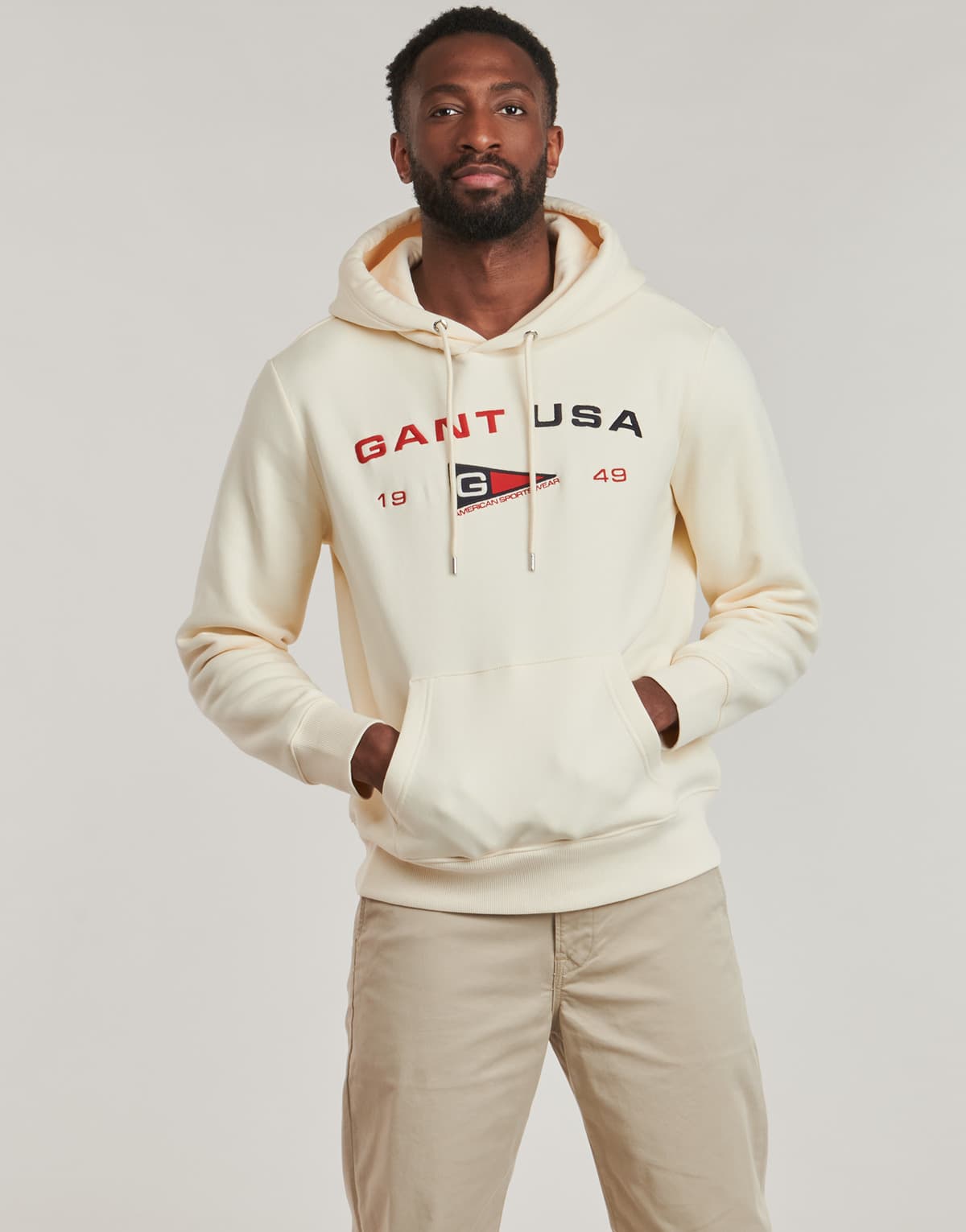 Men's Sweatshirts Gant White