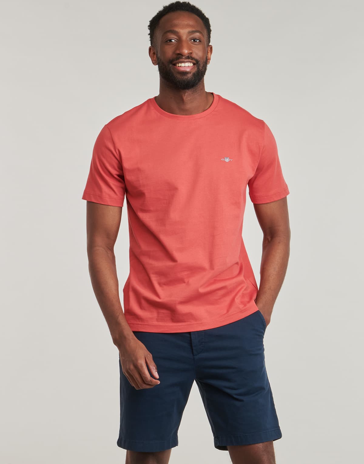 Men's T-Shirts Gant Red