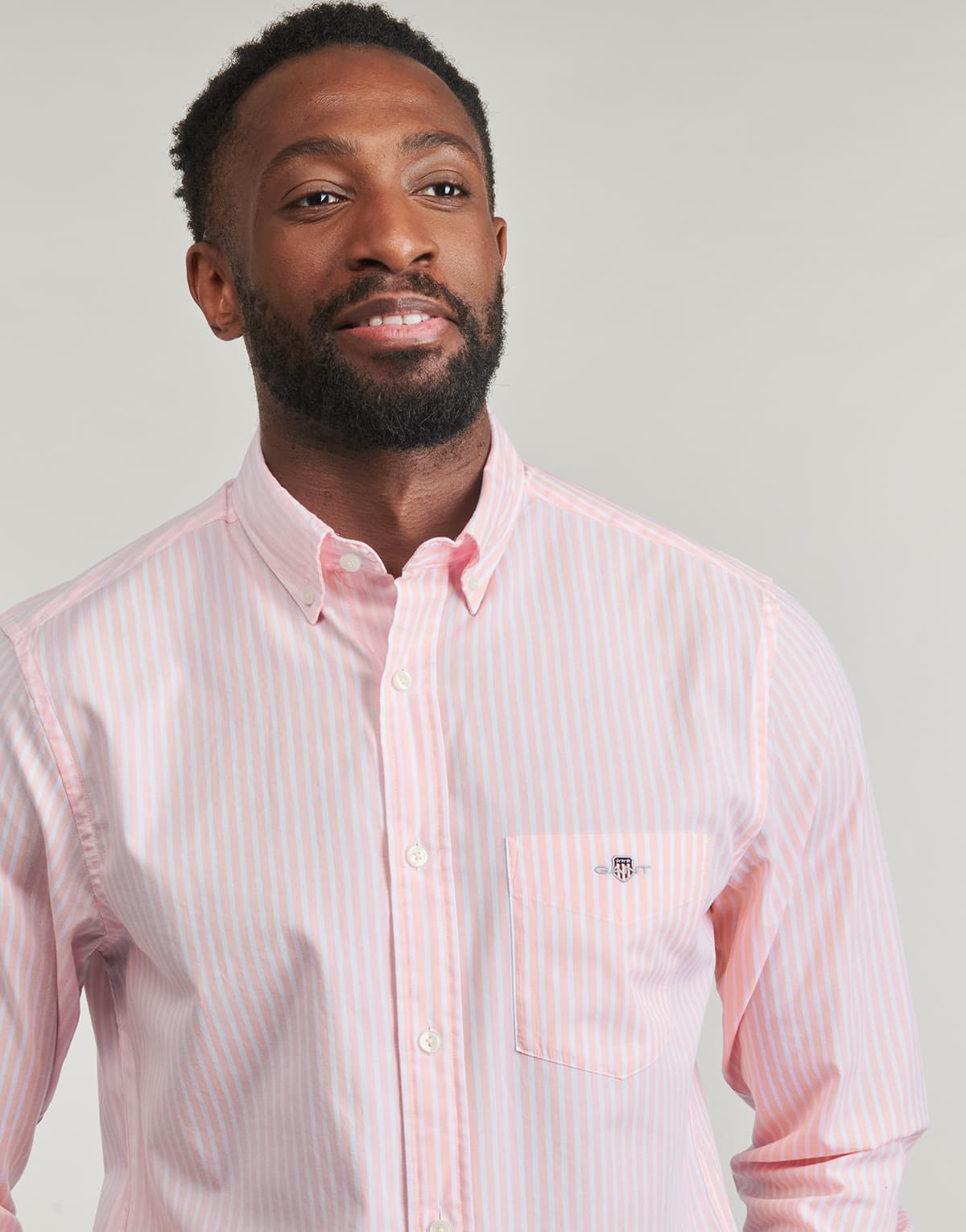 Men's Shirts Gant Pink