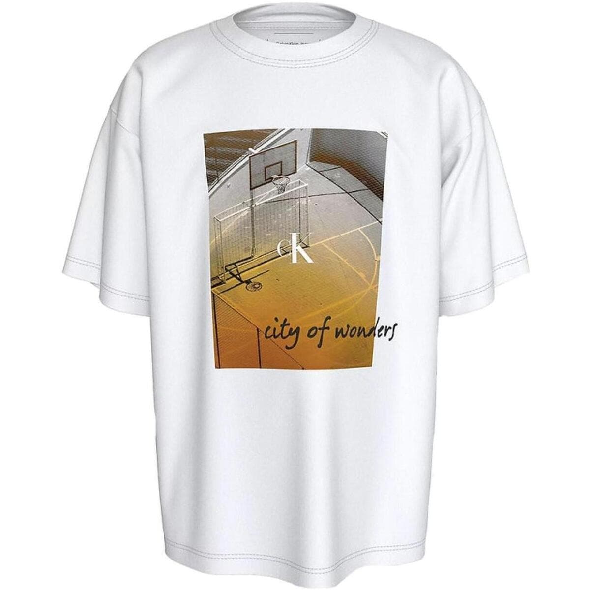 T-shirt με κοντά μανίκια Calvin Klein Jeans IB0IB02335 YAF