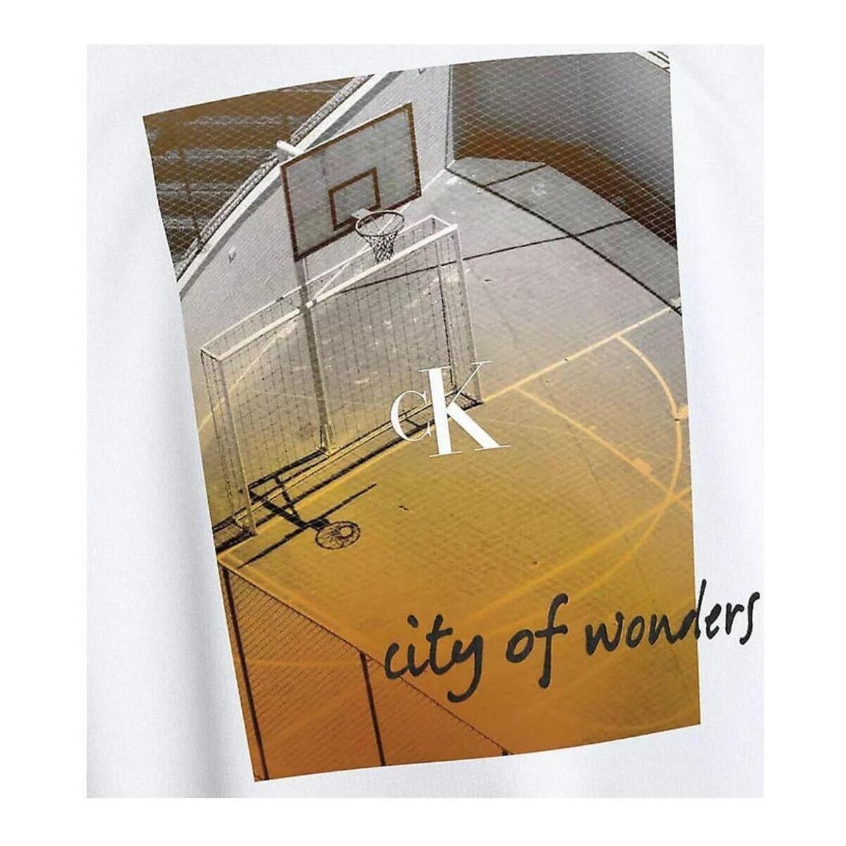 Boys' T-Shirts Calvin Klein White