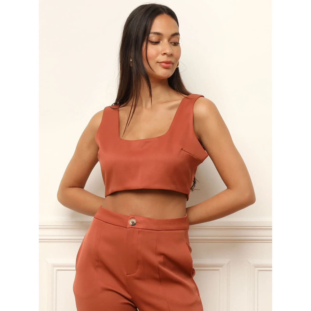 Women's Blazers La Modeuse Orange