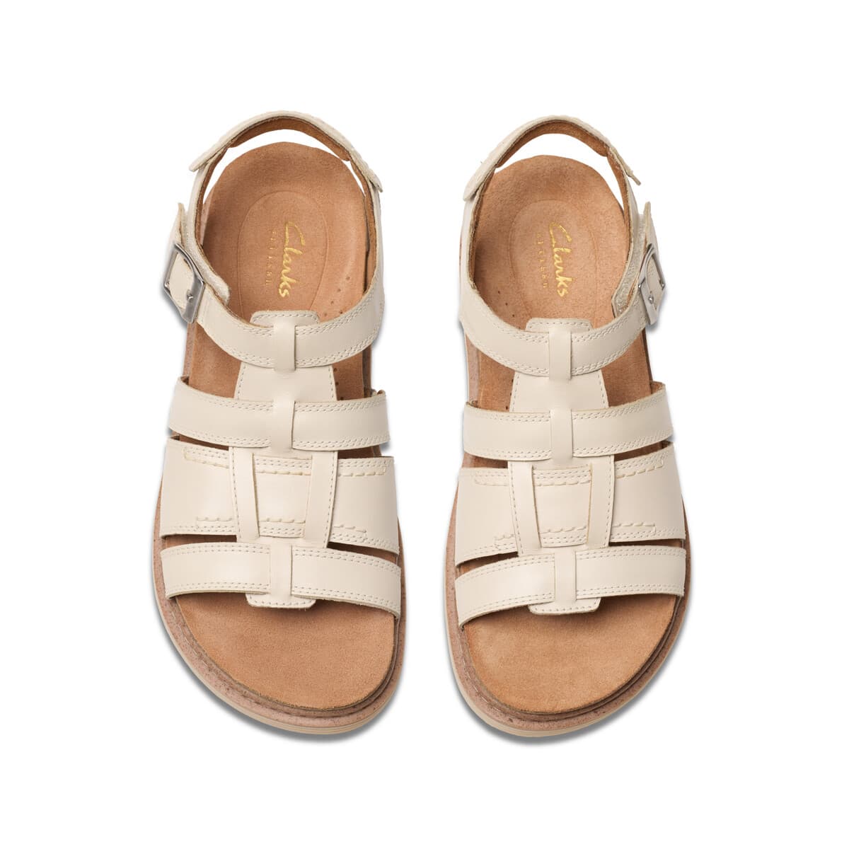 Women's Sandals Clarks White