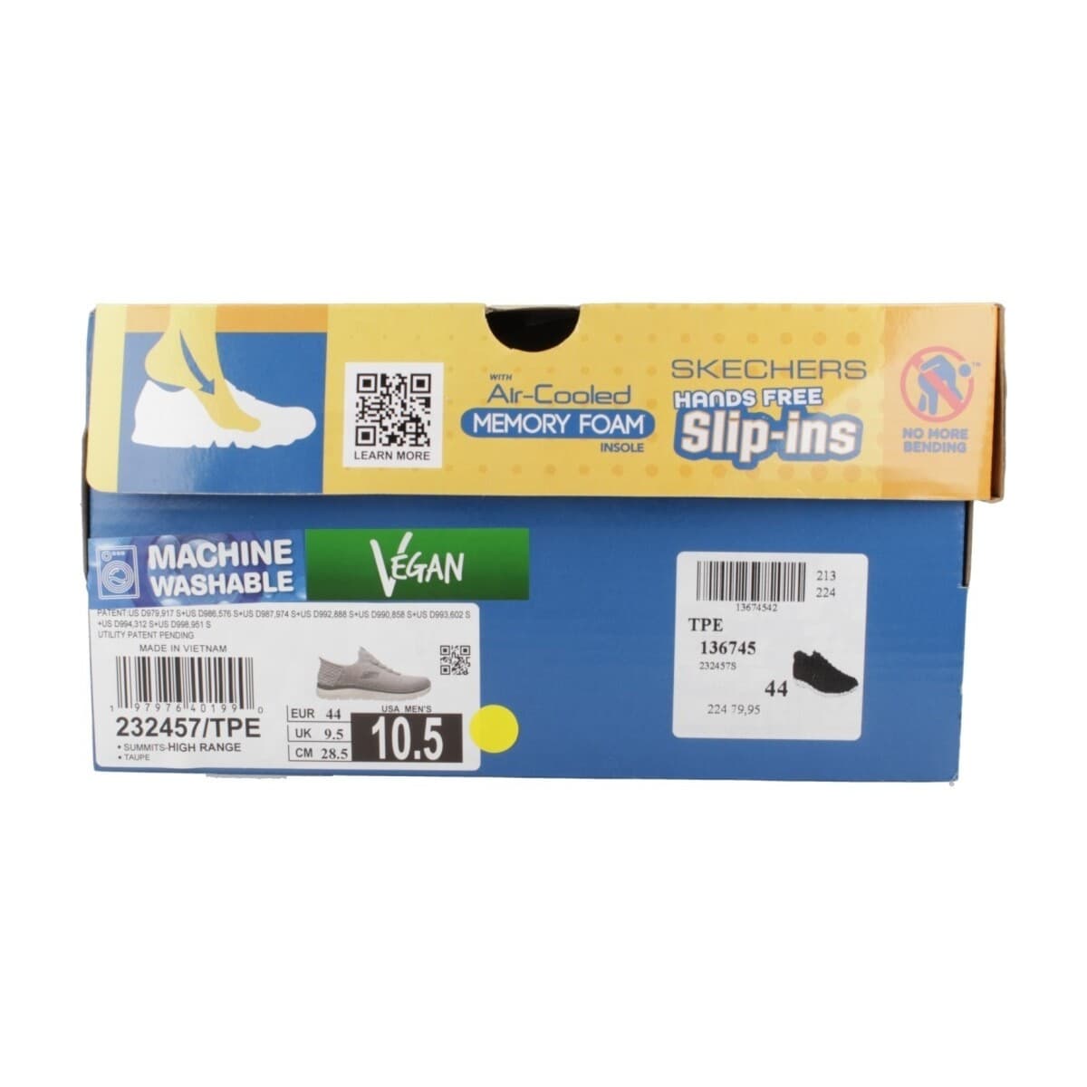 Men's Sports Shoes Skechers Beige