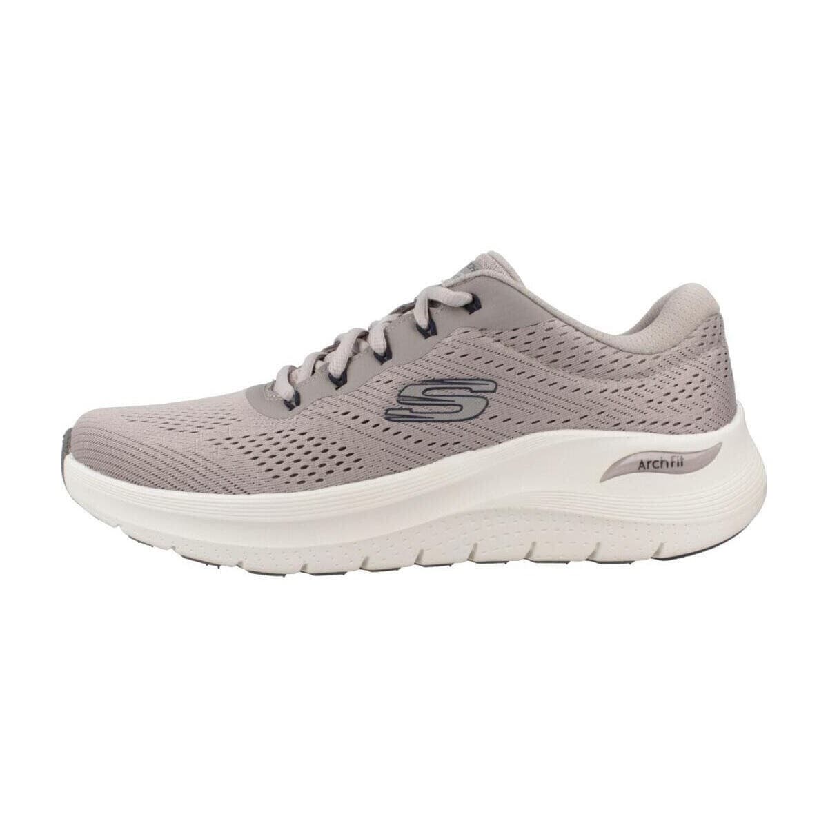 Men's Running Shoes Skechers Beige