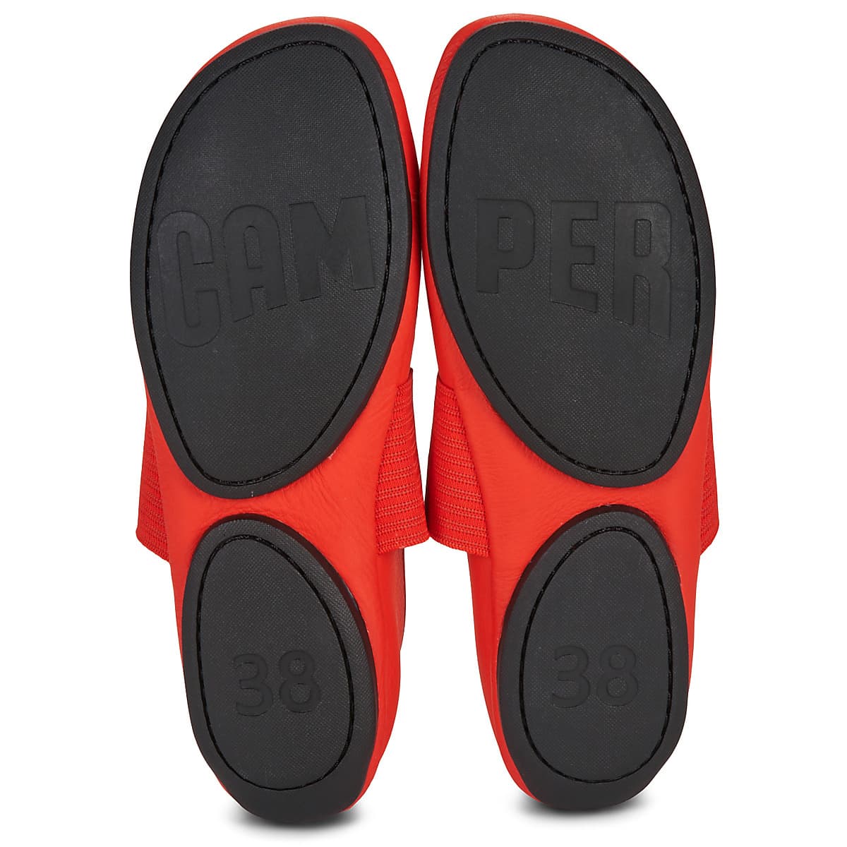 Women's Ballet Flats Camper Red