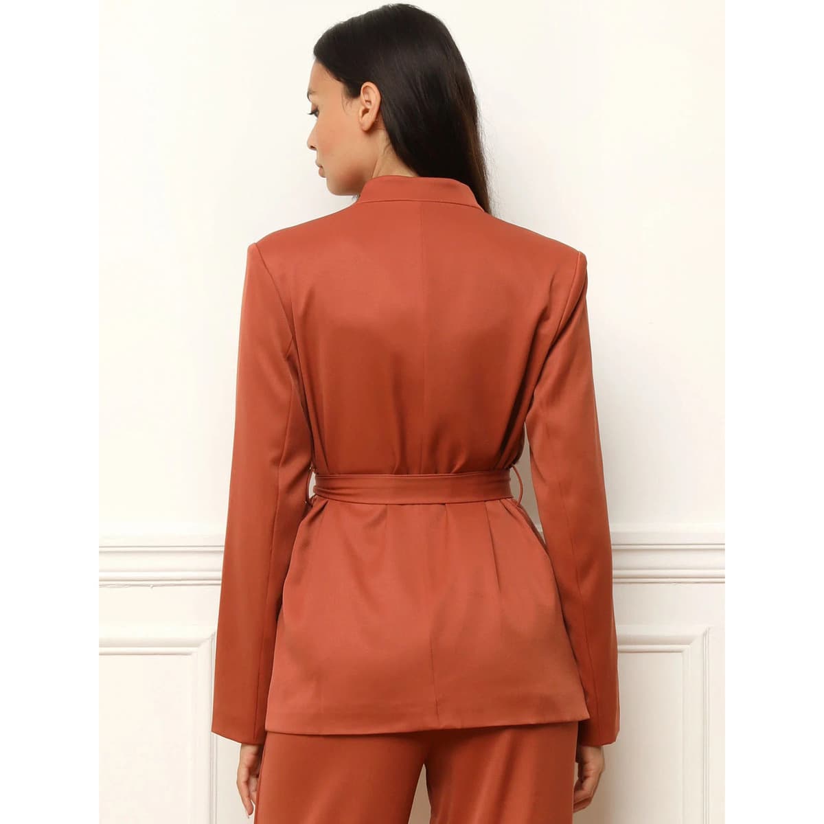 Women's Blazers La Modeuse Orange