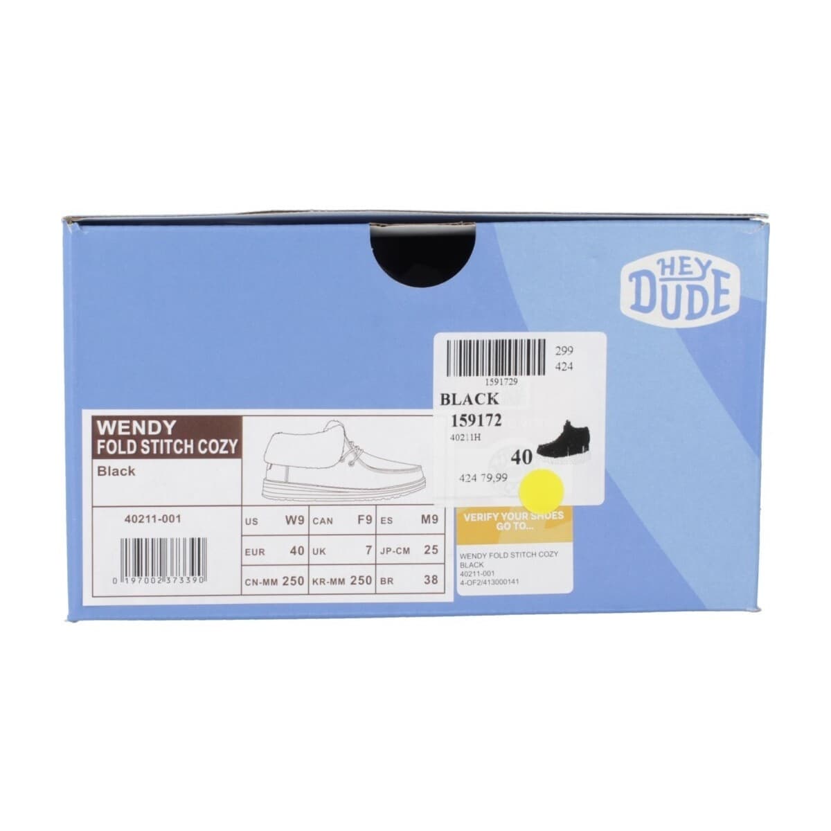 Women's Derby Shoes HEYDUDE Gray