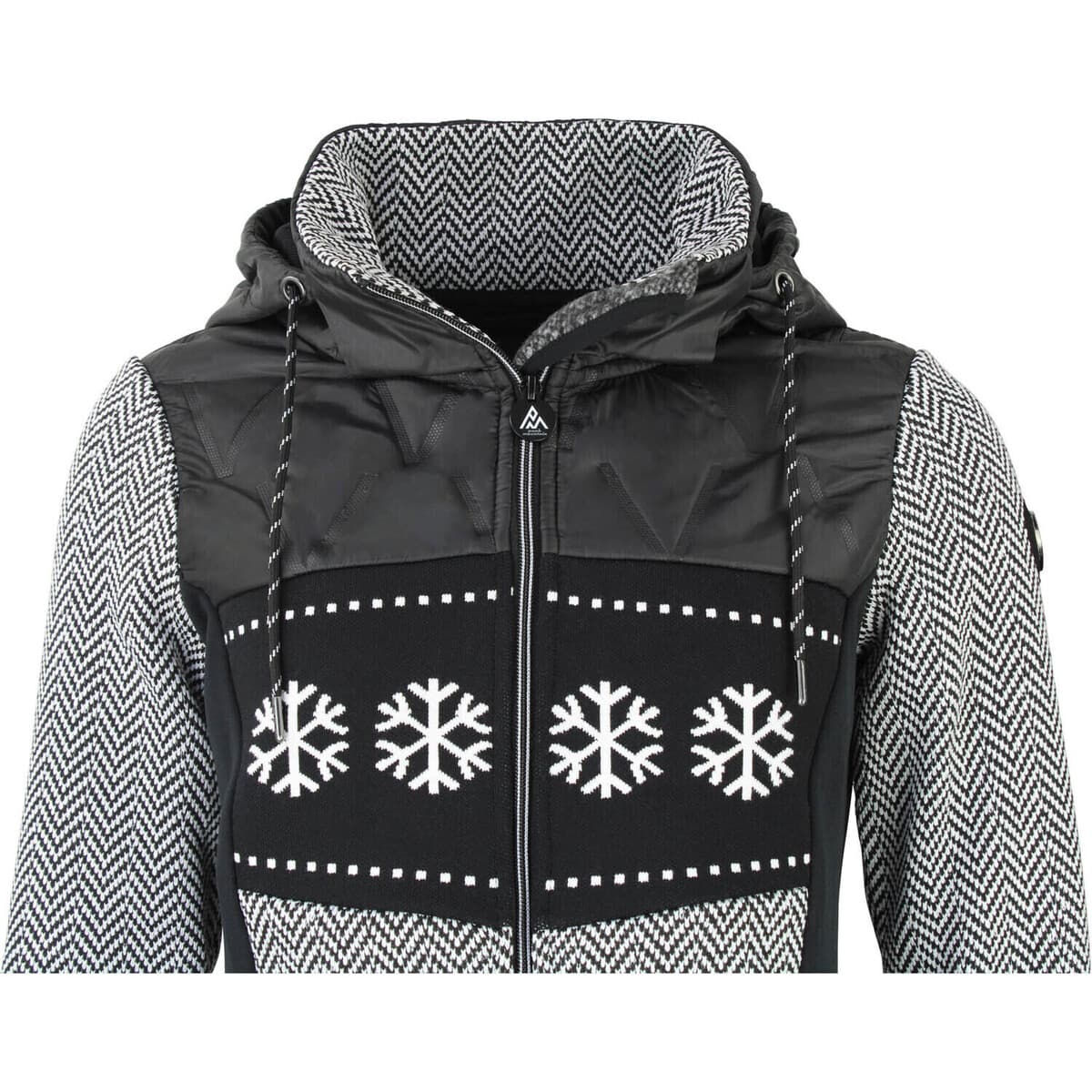 Women's Sweatshirts Peak Mountain Black