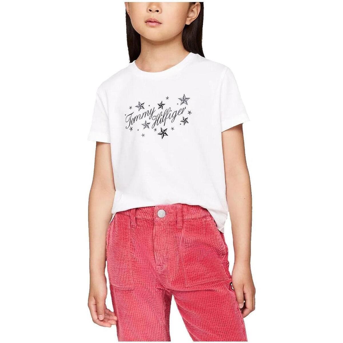 Girls' T-Shirts Tommy Hilfiger White