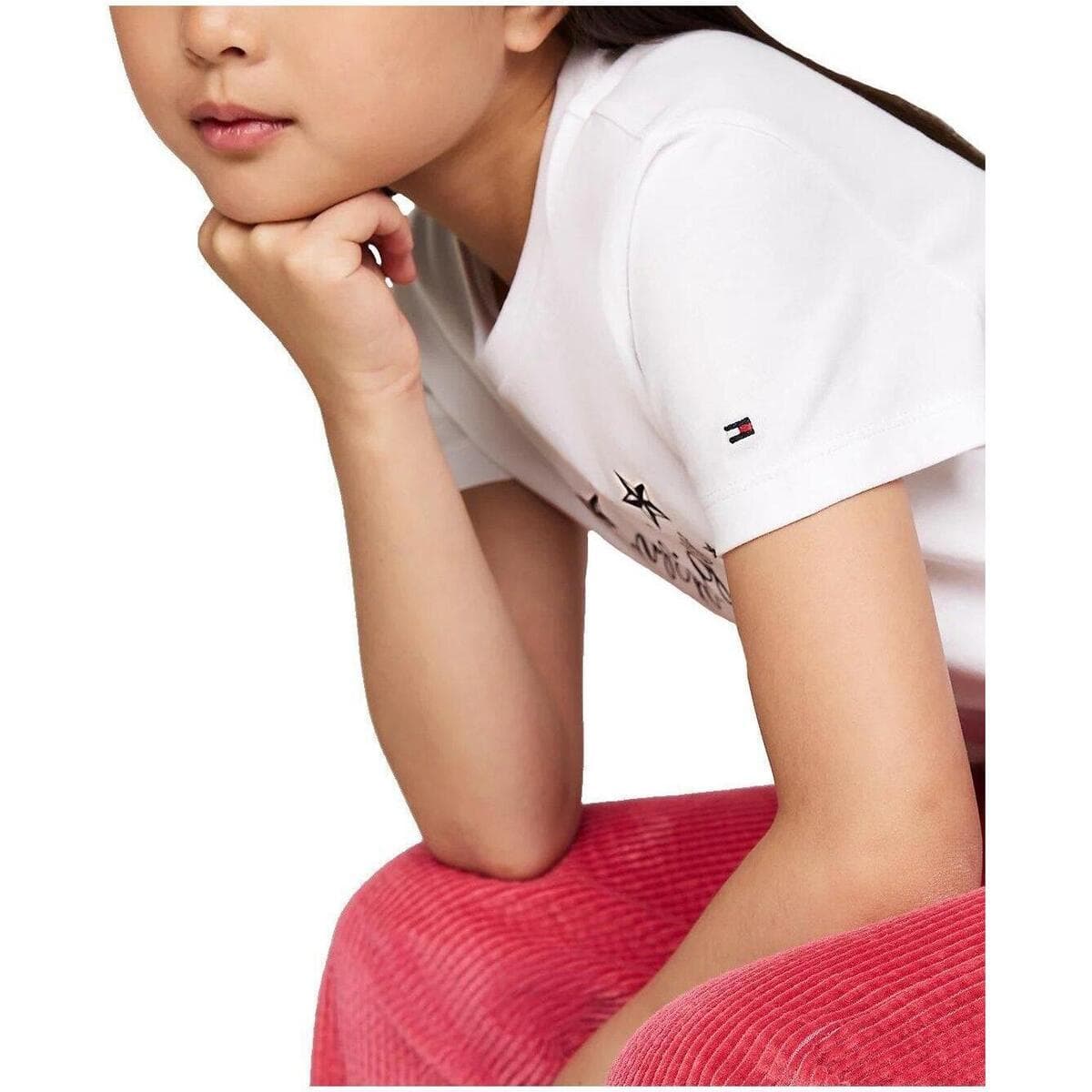 Girls' T-Shirts Tommy Hilfiger White