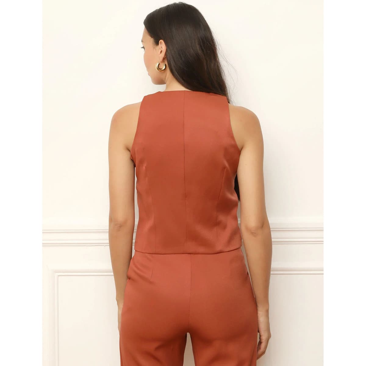 Women's Blazers La Modeuse Orange