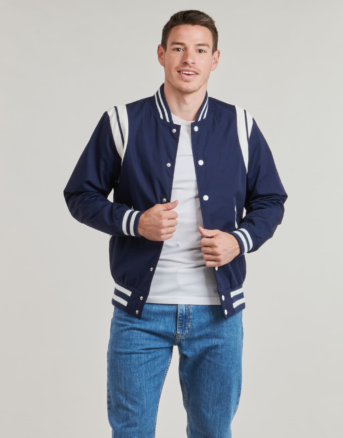 Men's Jackets Harrington Blue