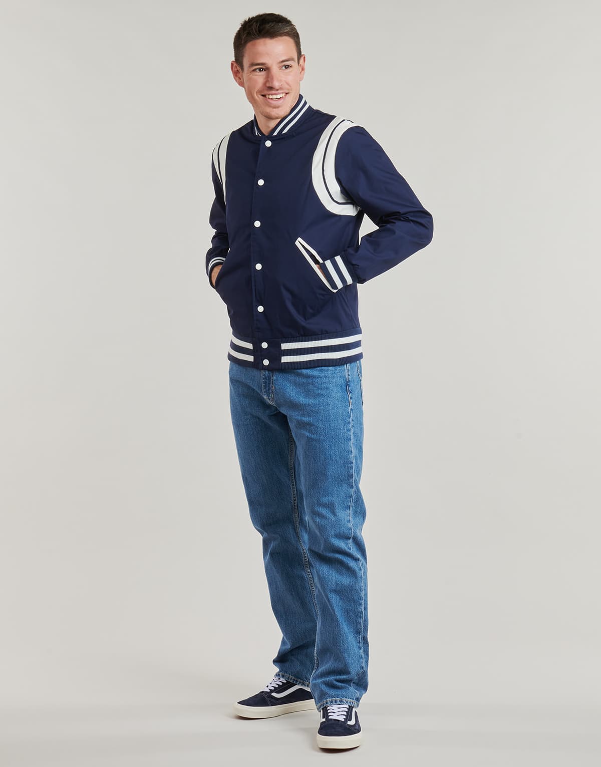 Men's Jackets Harrington Blue