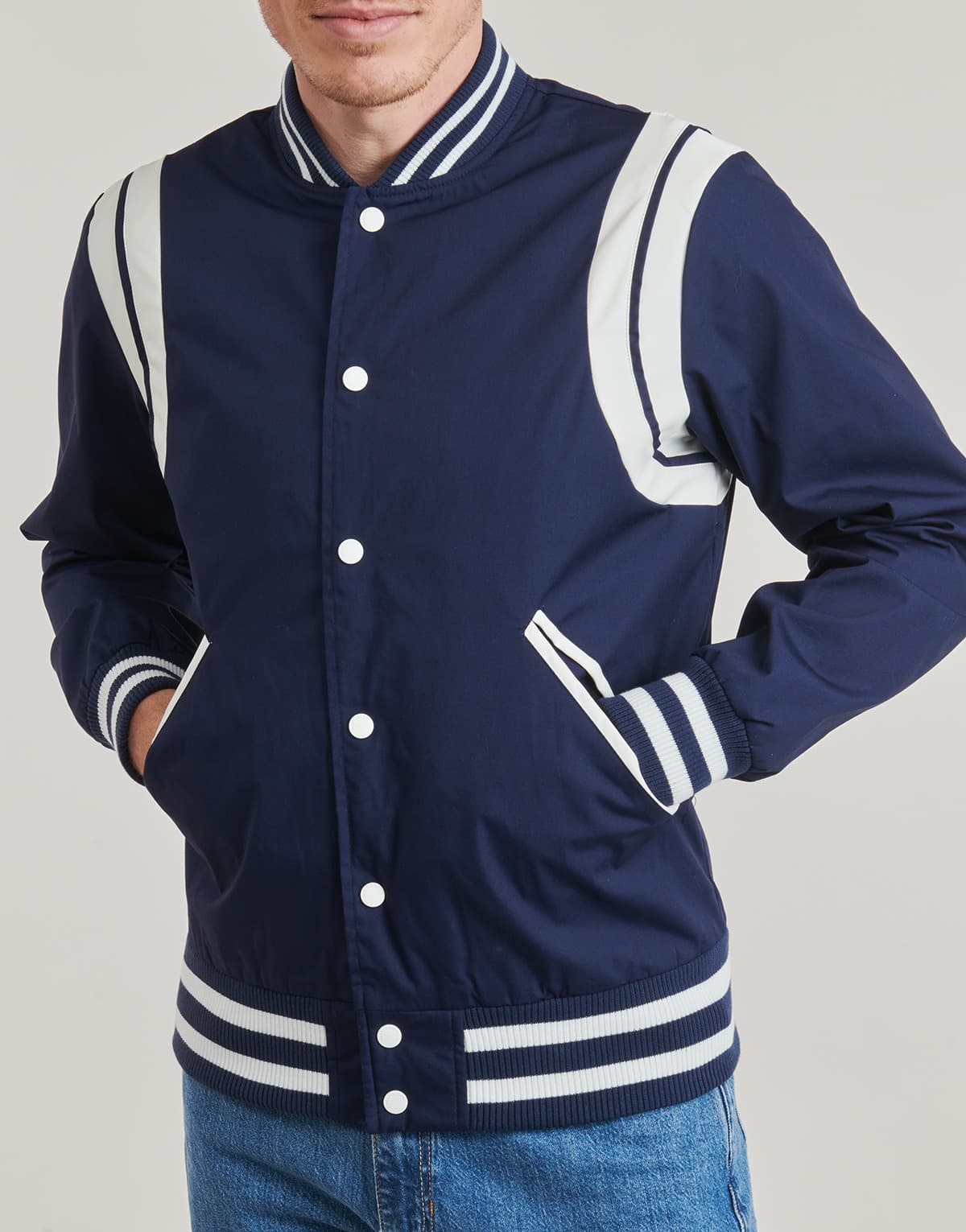 Men's Jackets Harrington Blue