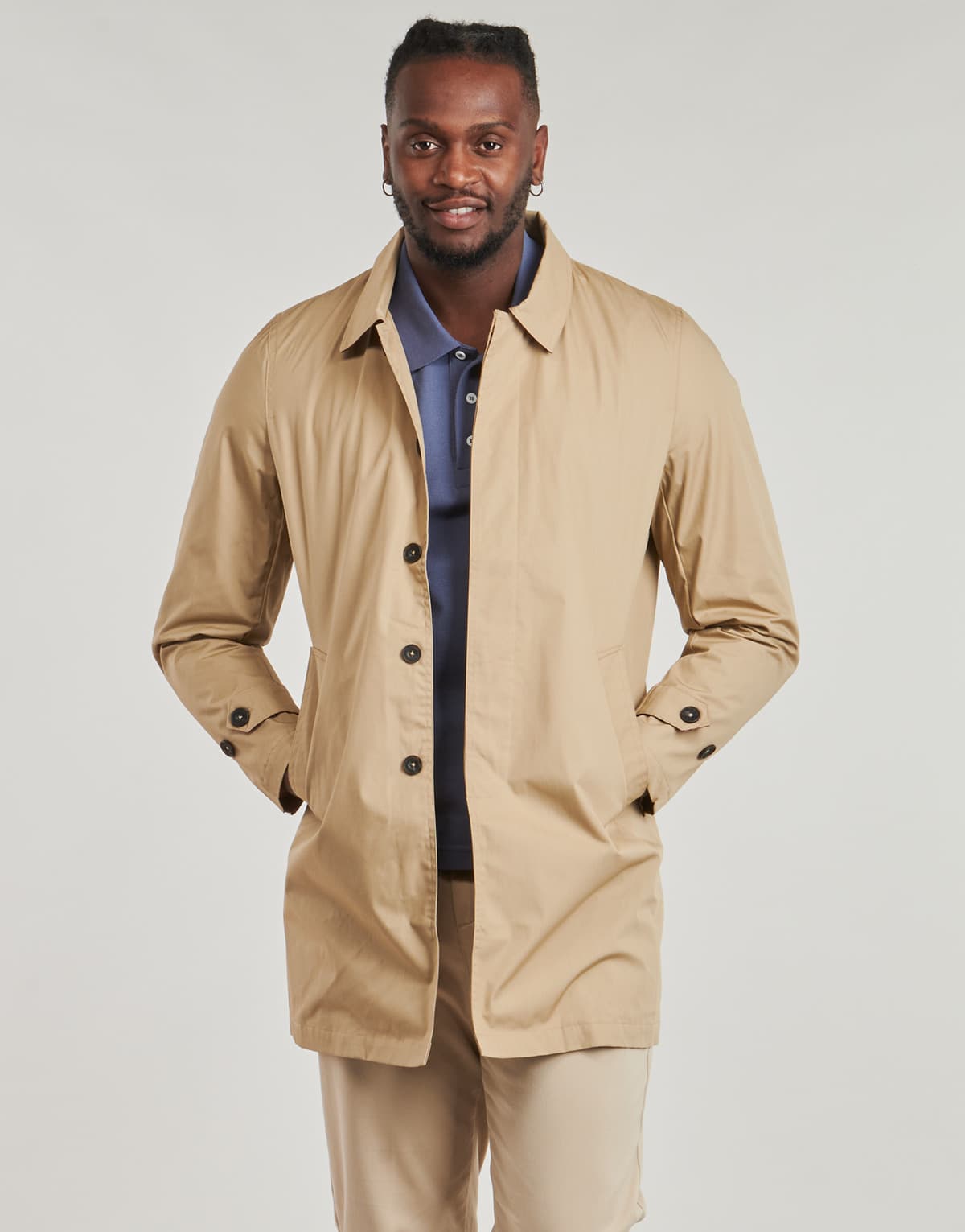 Men's Coats Harrington Beige