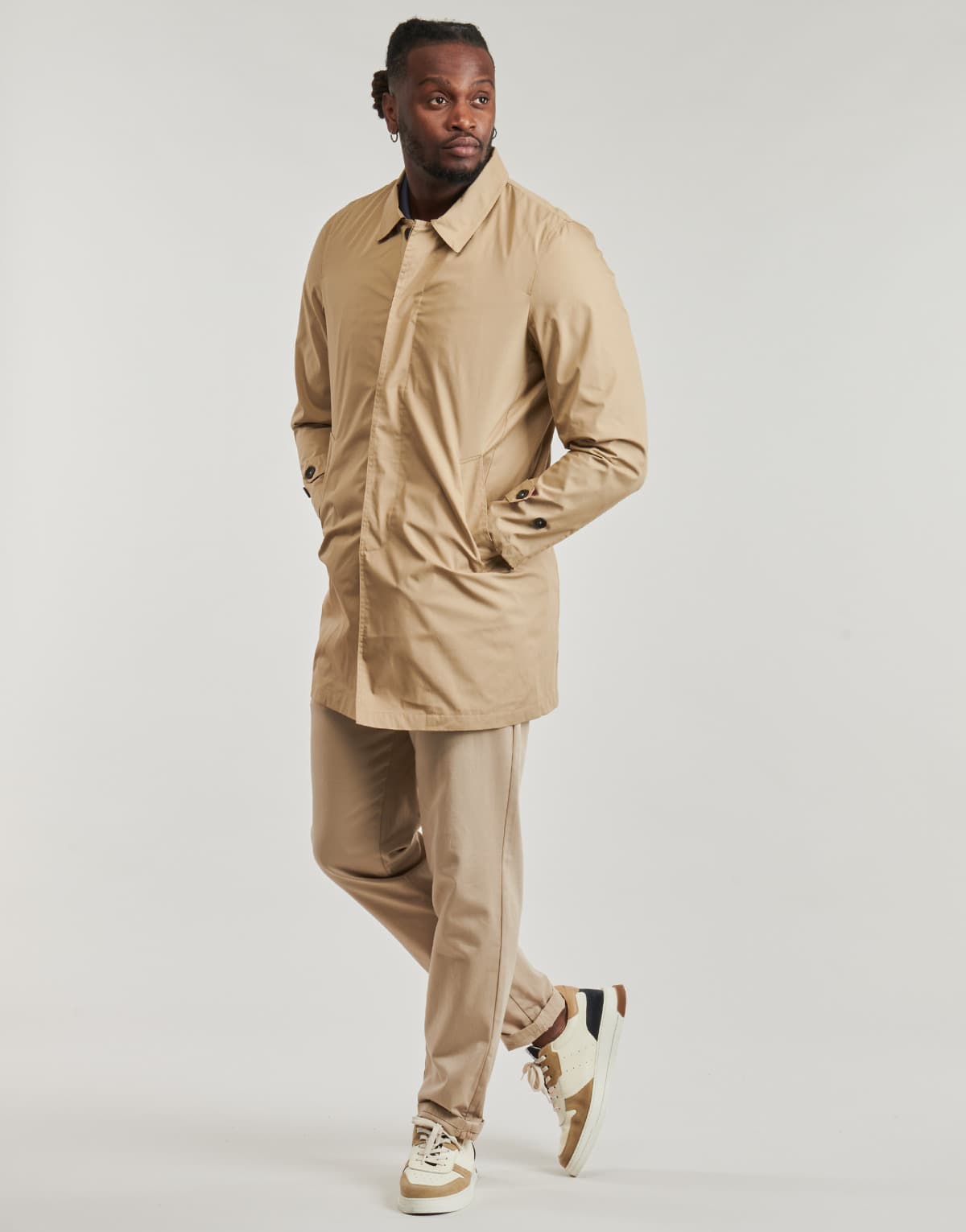 Men's Coats Harrington Beige