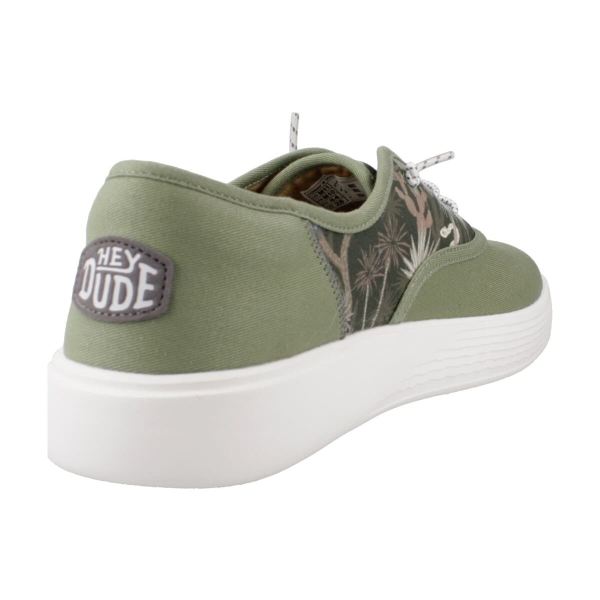 Men's Derby Shoes HEYDUDE Green