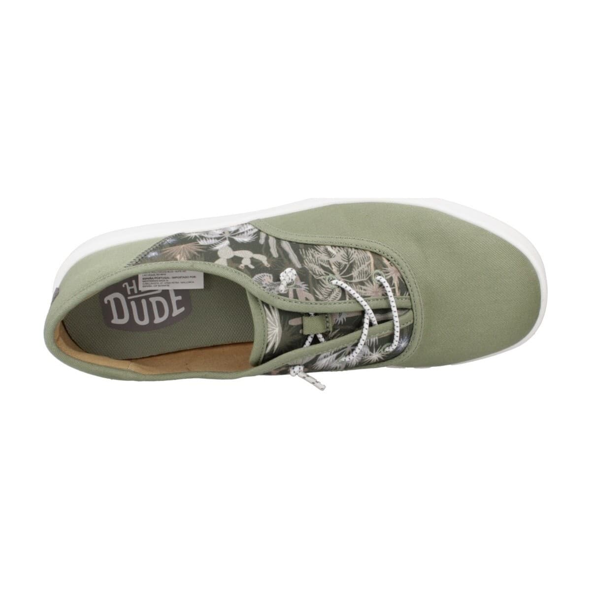 Men's Derby Shoes HEYDUDE Green