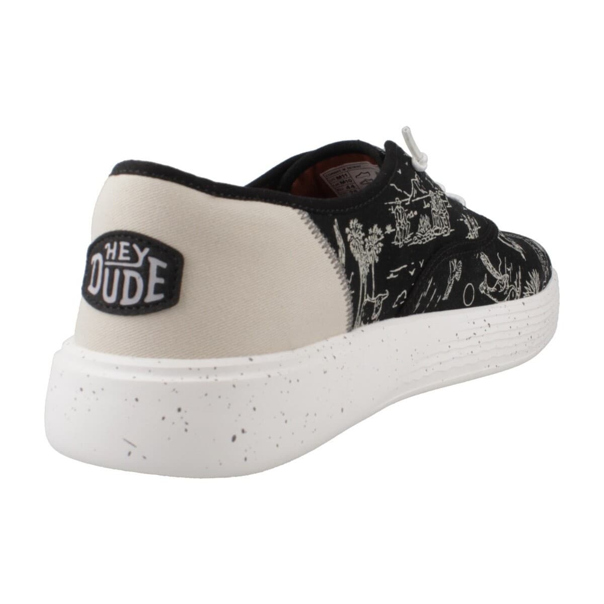 Men's Derby Shoes HEYDUDE Black