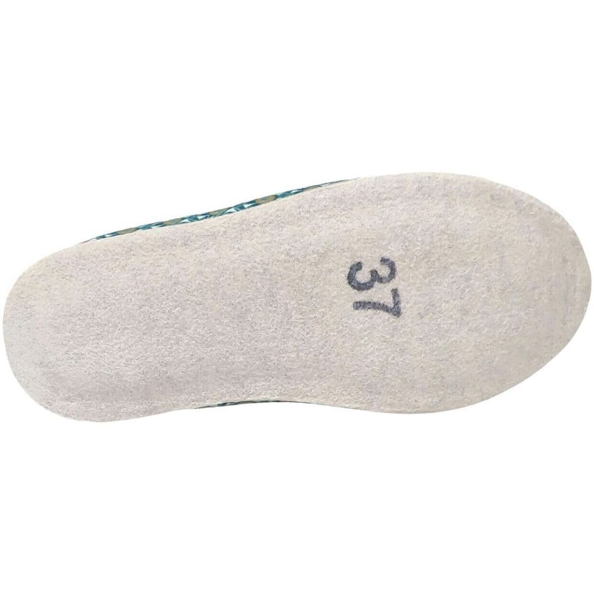 Women's House Slippers Chausse Mouton Green