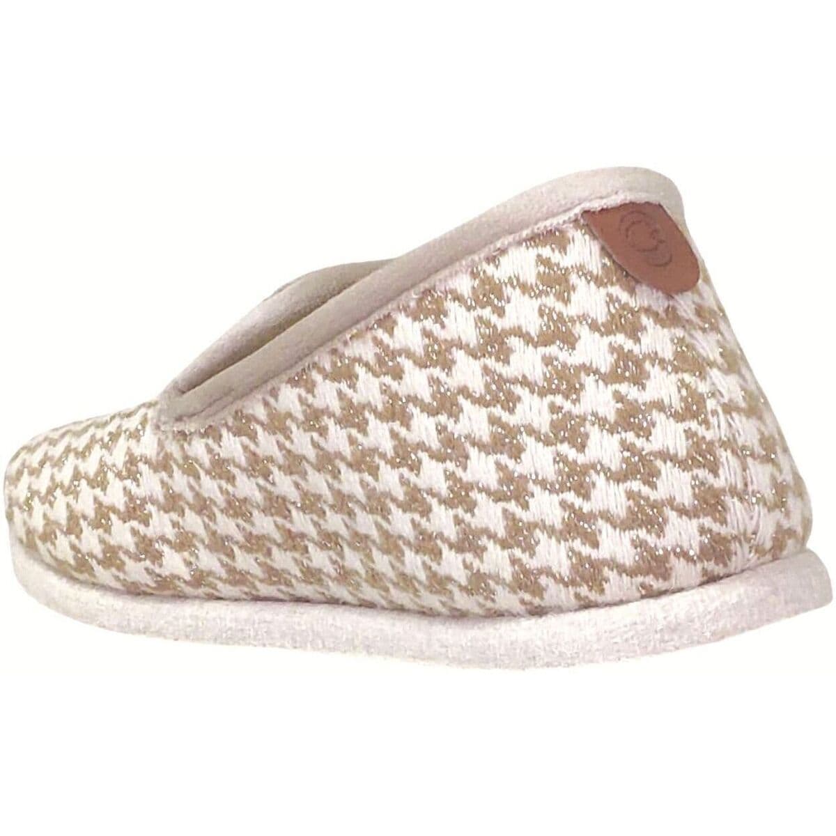 Women's House Slippers Chausse Mouton Gold