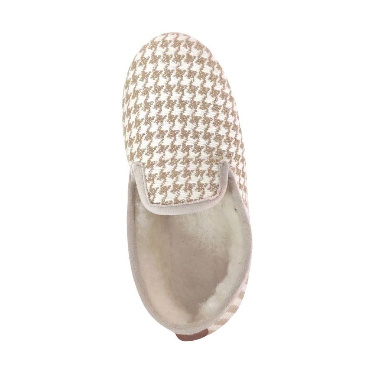 Women's House Slippers Chausse Mouton Gold