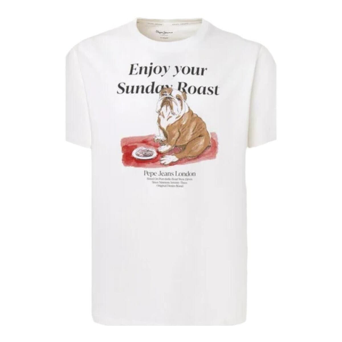 Men's T-Shirts Pepe Jeans White