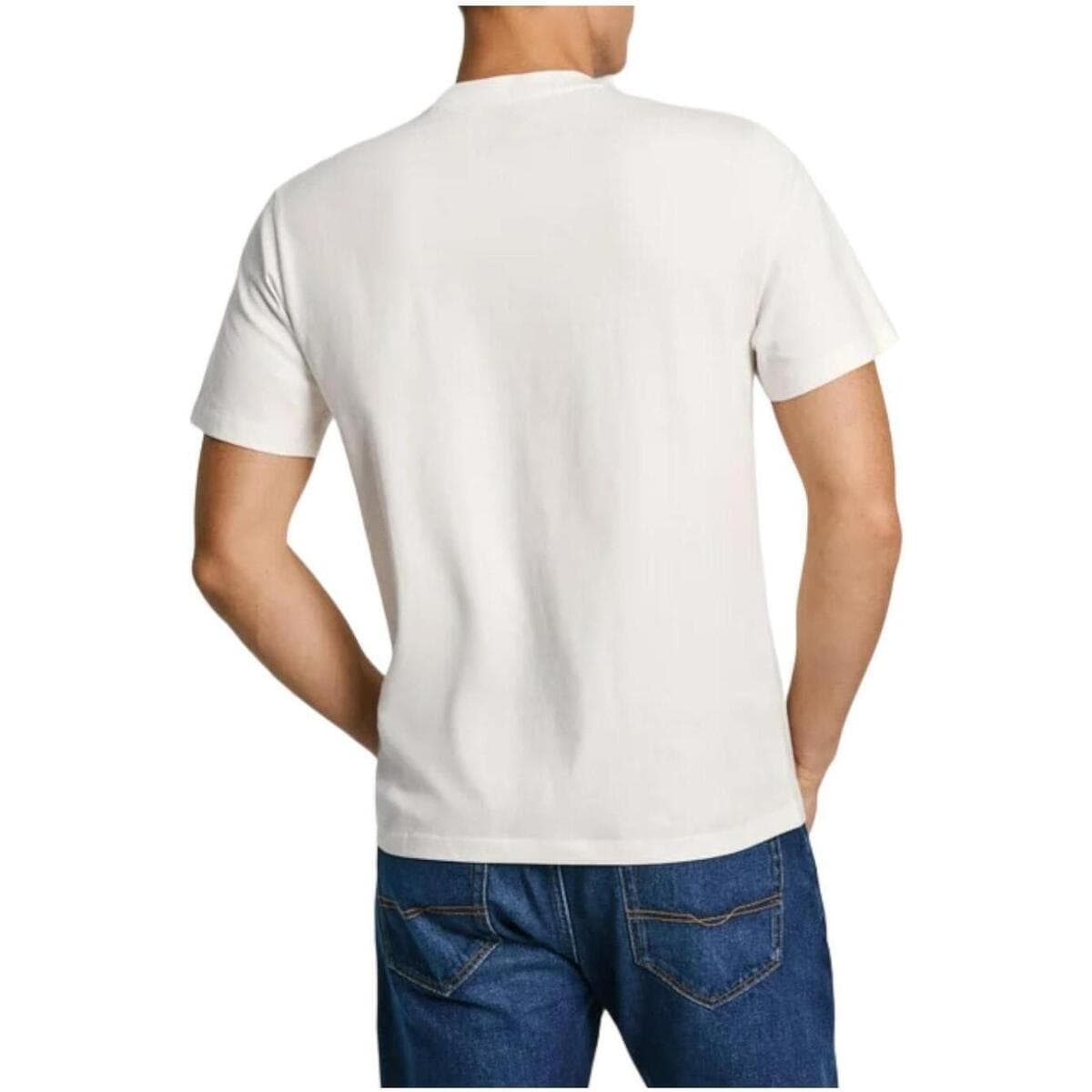 Men's T-Shirts Pepe Jeans White