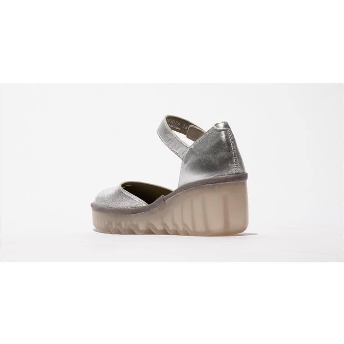 Women's Platforms Fly London Silver