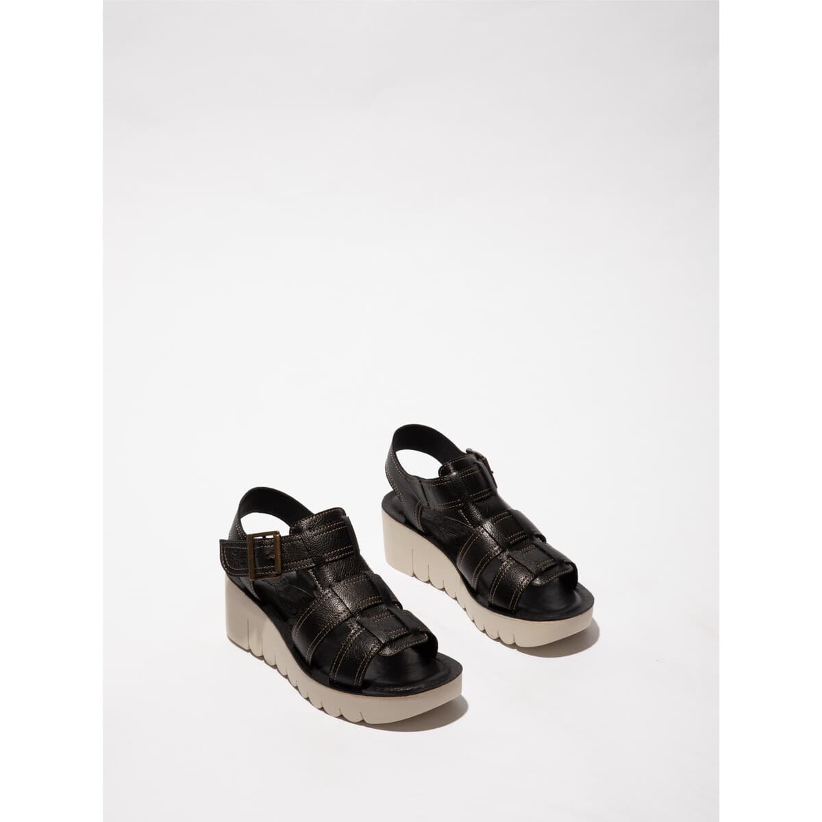 Women's Platforms Fly London Black